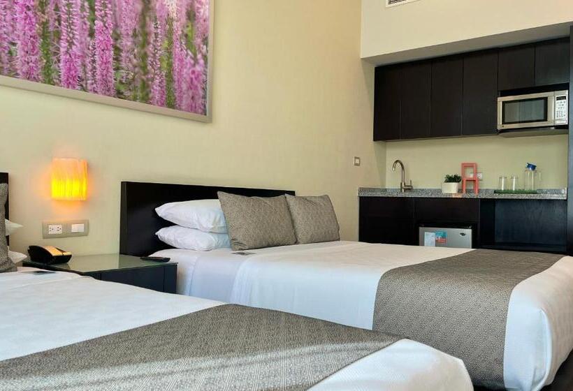 اتاق لوکس با چشم‌انداز شهر, Stadia Suites Mexico City Santa Fe