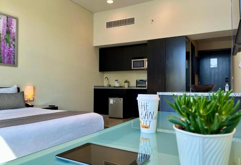 اتاق لوکس با چشم‌انداز شهر, Stadia Suites Mexico City Santa Fe