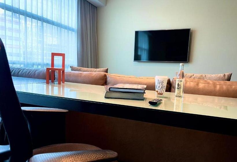 Suite z Widokiem na Miasto, Stadia Suites Mexico City Santa Fe