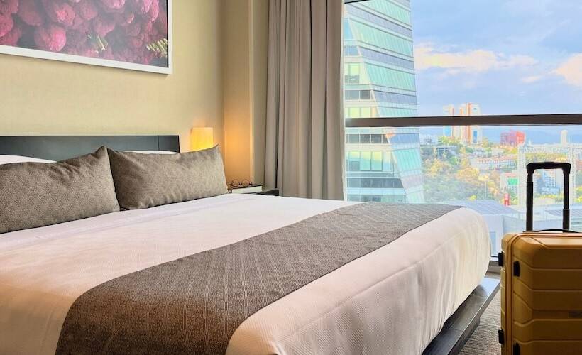 اتاق لوکس با چشم‌انداز شهر, Stadia Suites Mexico City Santa Fe
