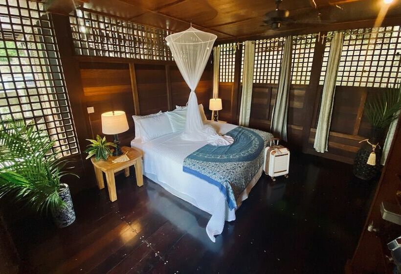 اتاق استاندارد با تخت دوبل و چشم‌انداز دریا, Green Fig Resort & Spa