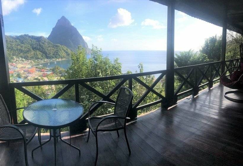 اتاق استاندارد با تخت دوبل و چشم‌انداز دریا, Green Fig Resort & Spa