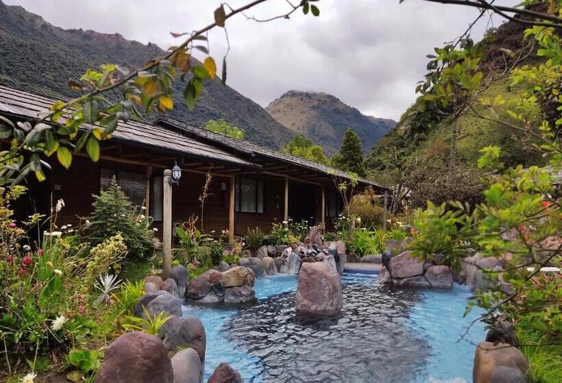 带大床的标准间, Termas De Papallacta