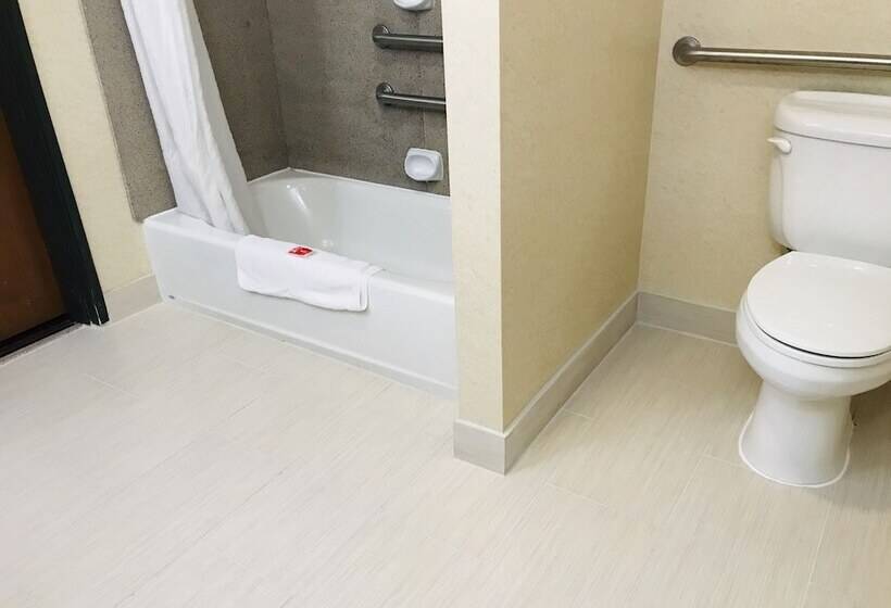 Suite Adapted for people with reduced mobility, Econo Lodge Inn & Suites Beaumont