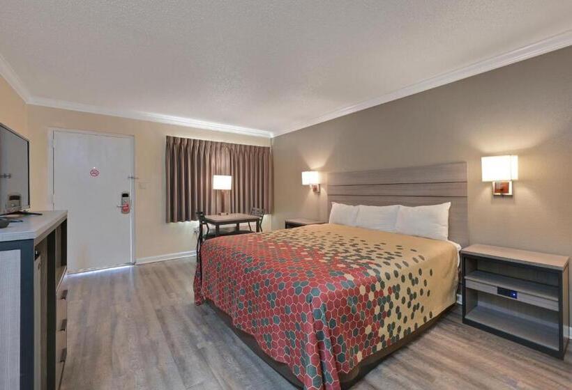 اتاق استاندارد با تخت بزرگ برای معلولان, Econo Lodge Woodland Near I 5