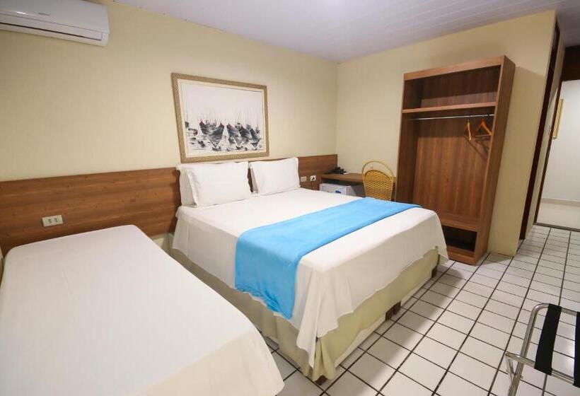 اتاق استاندارد چهار تخته, Pousada Shalom Beach
