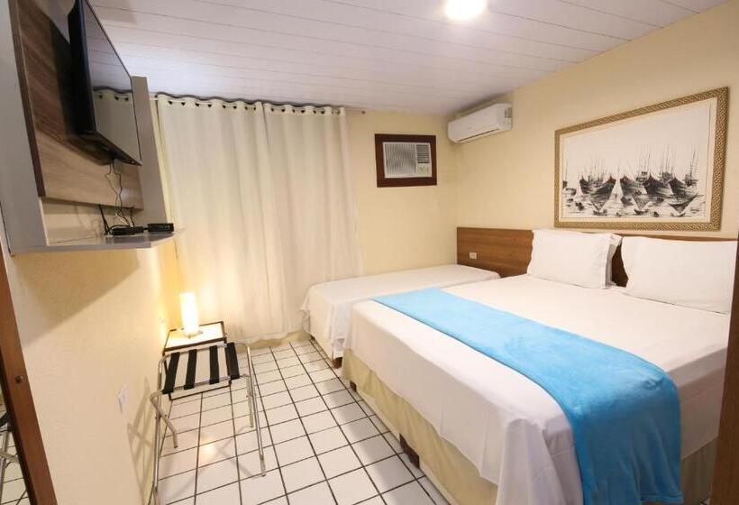 اتاق استاندارد چهار تخته, Pousada Shalom Beach