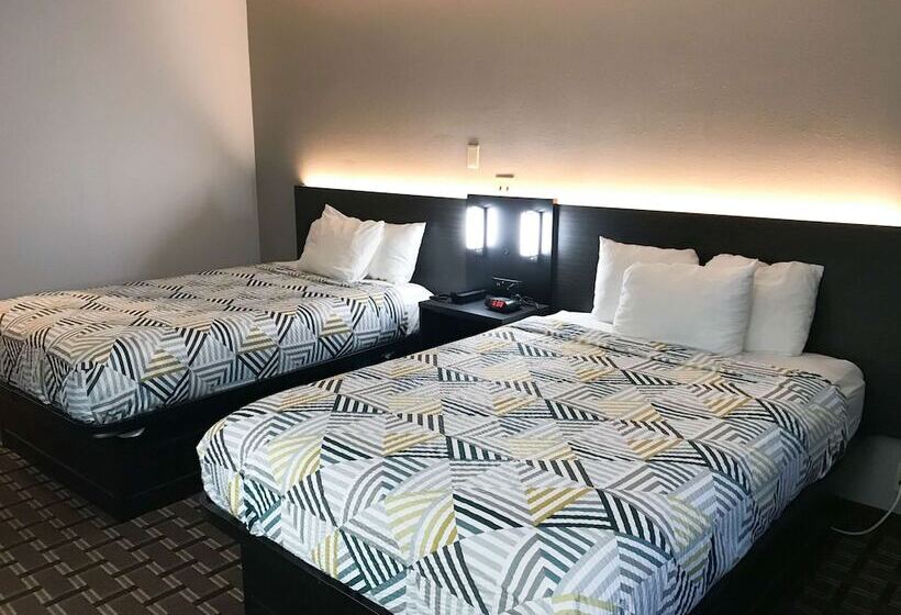 اتاق استاندارد با 2 تخت دوبل, Studio 6 Suites Tupelo, Ms
