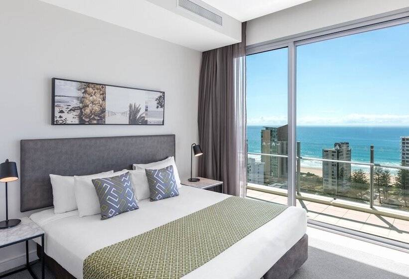 2 Schlafzimmer Apartment Meerblick, Wyndham Surfers Paradise