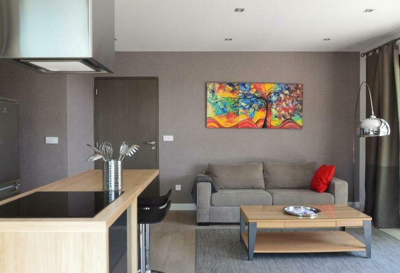 آپارتمان 1 خوابه با چشم‌انداز دریا, Hpc Suites   Parking Gratuit & Piscine Chauffée