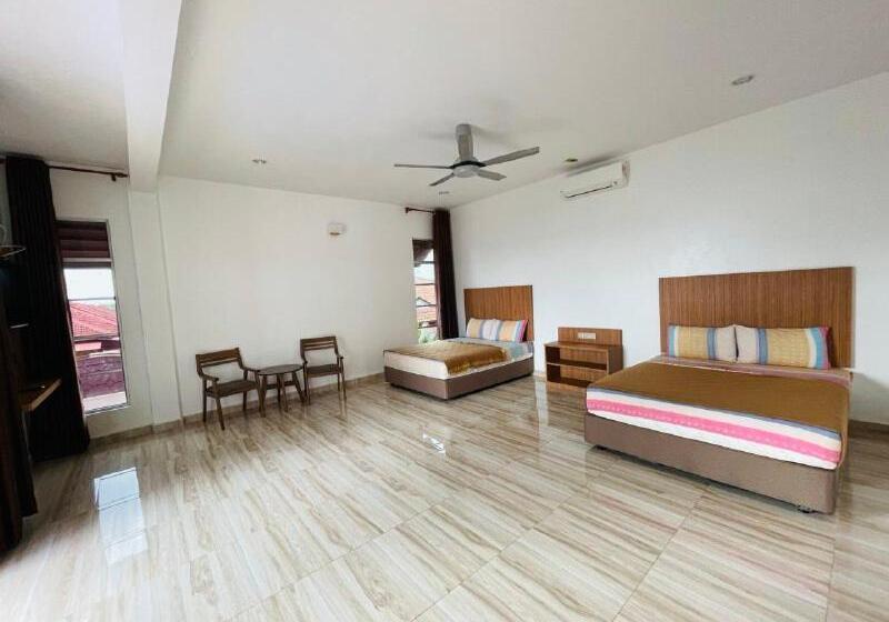 اتاق استاندارد با چشم‌انداز استخر, Dz Residence Tunjong