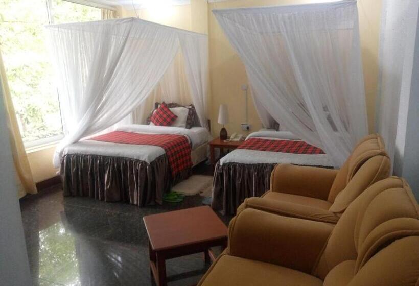 اتاق استاندارد با چشم‌انداز باغ, Karibu Heritage House