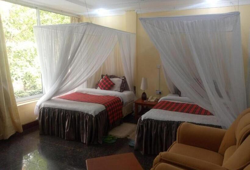 اتاق استاندارد با چشم‌انداز باغ, Karibu Heritage House