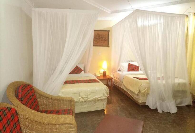 اتاق استاندارد با چشم‌انداز باغ, Karibu Heritage House