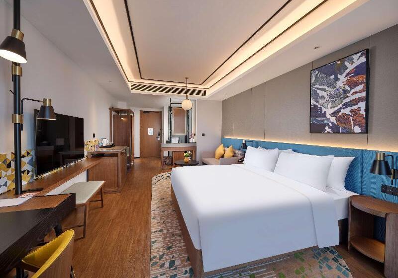 اتاق استاندارد با تخت بزرگ, Hilton Garden Inn Jinzhou Central Street