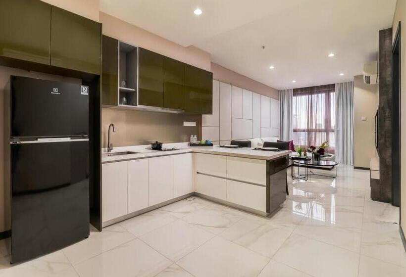 آپارتمان 1 خوابه با چشم‌انداز, Wyndham Suites Klcc