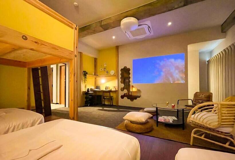 اتاق استاندارد چهار تخته, Mange Tak Resort Onomichi
