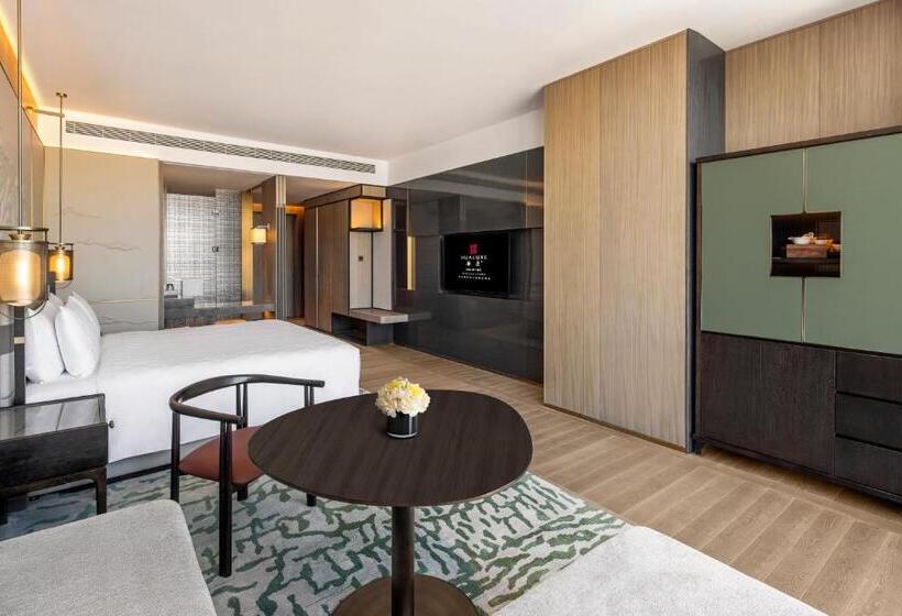 اتاق استاندارد با تخت بزرگ, Hualuxe Hotels And Resorts Qingdao Licang, An Ihg