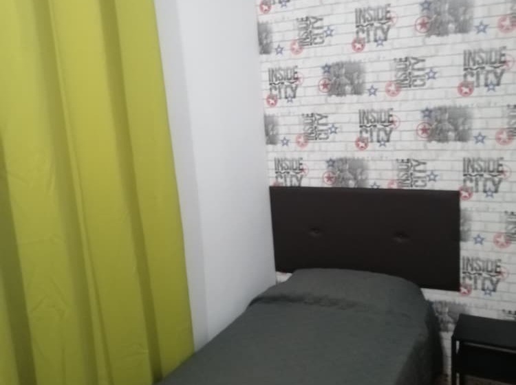 חדר סטנדרד יחיד חדר אמבטיה משותף, Alcaravaneras Hostel