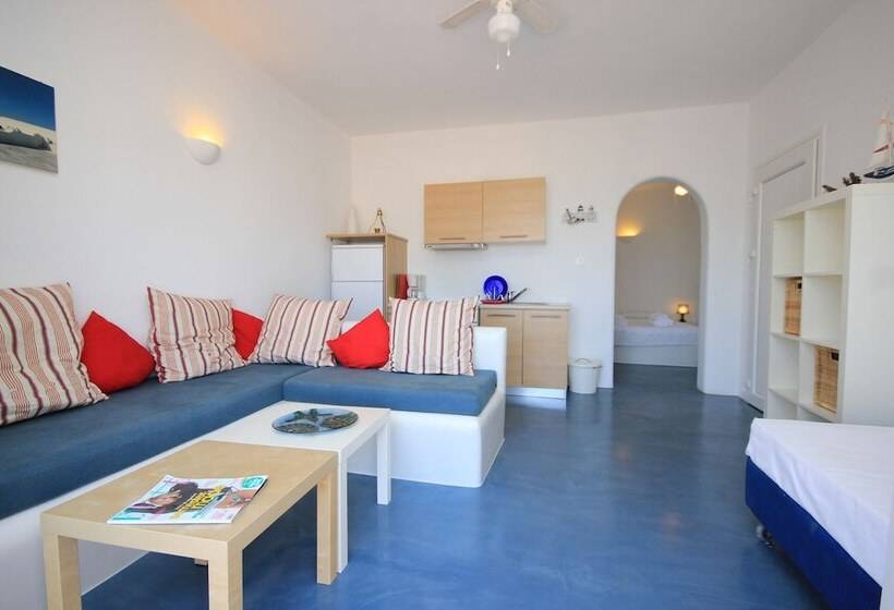بانگلوی استاندارد با چشم‌انداز دریا, Nectarios Villa   Studios & Suites Adults Only