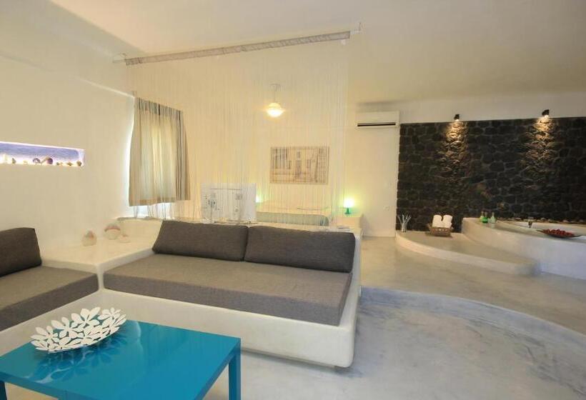 سوئیت با چشم‌انداز دریا و هیدروماساژ, Nectarios Villa   Studios & Suites Adults Only