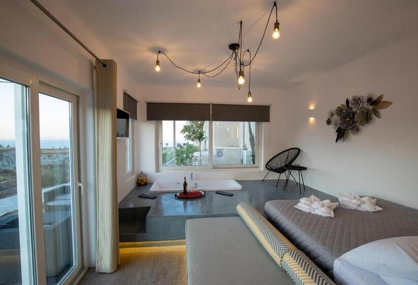 سوئیت جونیور با تراس, Nectarios Villa   Studios & Suites Adults Only