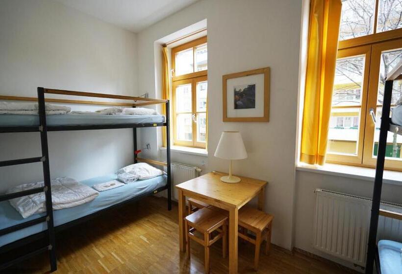 اتاق استاندارد چهار تخته, Vienna Hostel Ruthensteiner