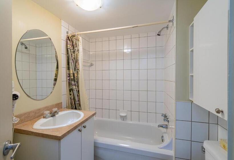 آپارتمان 1 خوابه, Condo Climatisé Près Du Mont Sainte Anne Avec Parc Aquatique, Piscine, Spa, Gym, Arcades Et Billard