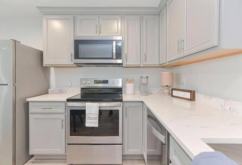豪华套房, Harbourtown Suites On Plymouth Harbor