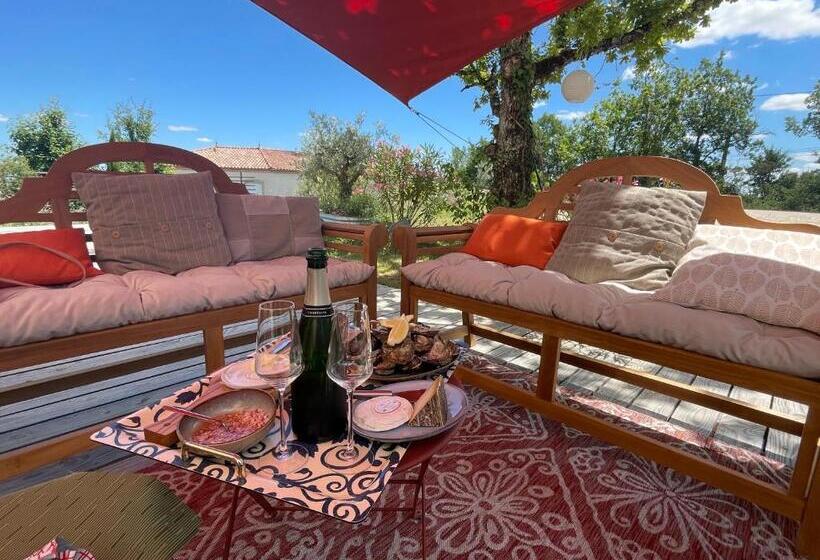 اتاق لوکس با چشم‌انداز, Maison D Hôtes De Charme Le Clos De La Fontaine Piscine & Spa