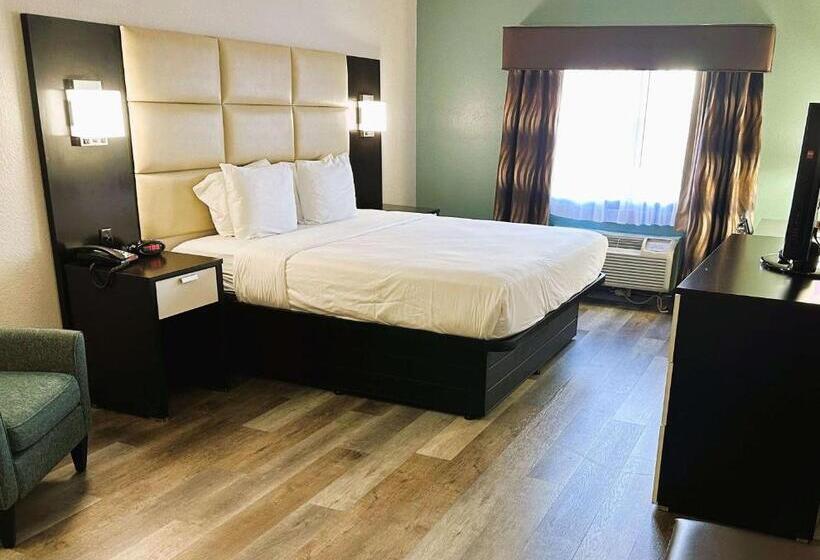 اتاق استاندارد با تخت بزرگ برای معلولان, Best Western Plus Jfk Inn & Suites