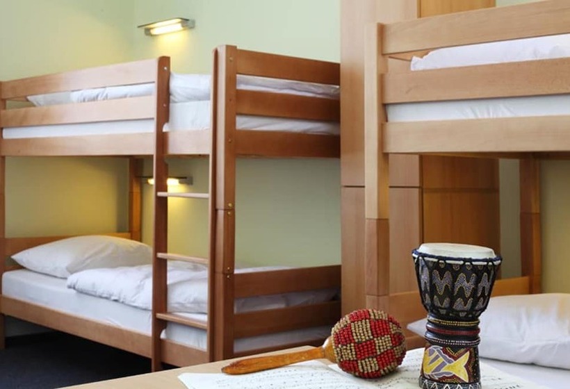 Bed in Shared Room with Shared Bathroom, Industriepalast Berlin