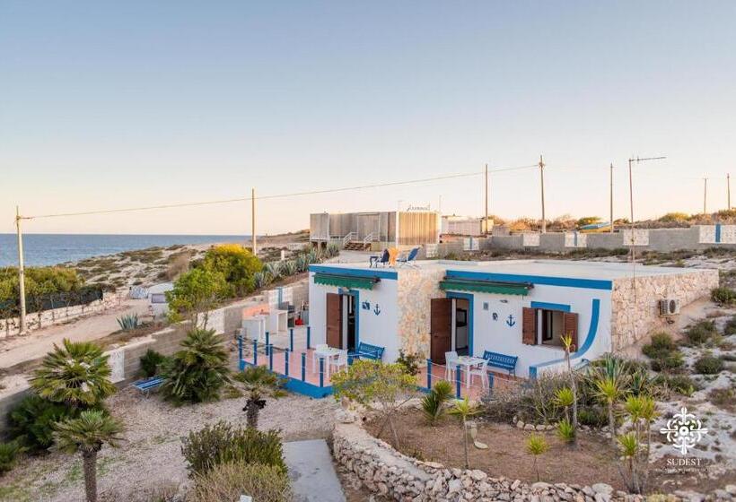 آپارتمان 1 خوابه با تراس, Residenza Ormos   Dimore Sul Mare