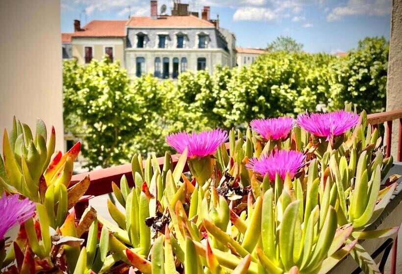 Quarto Estandar com Terraço, Hôtel Paul Riquet