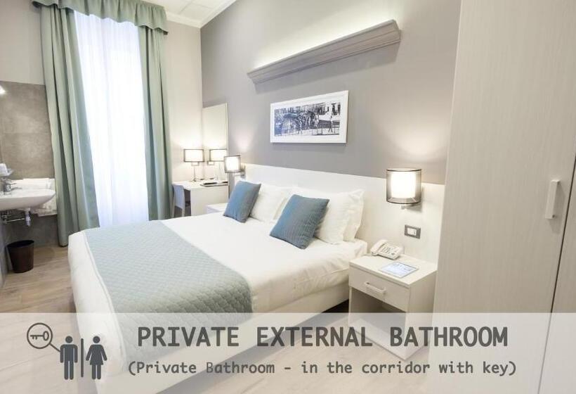 Standard room with outdoor bath, Nuovo Albergo Centro