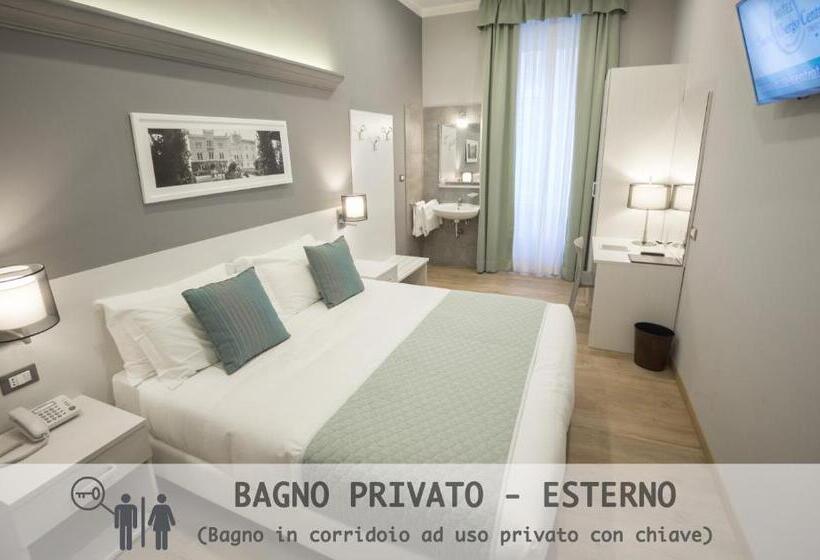 Standard room with outdoor bath, Nuovo Albergo Centro