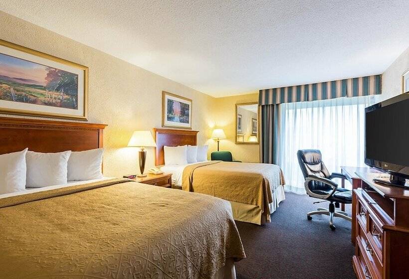 اتاق استاندارد با 2 تخت دوبل, Quality Inn And Conference Center I80 Grand Island