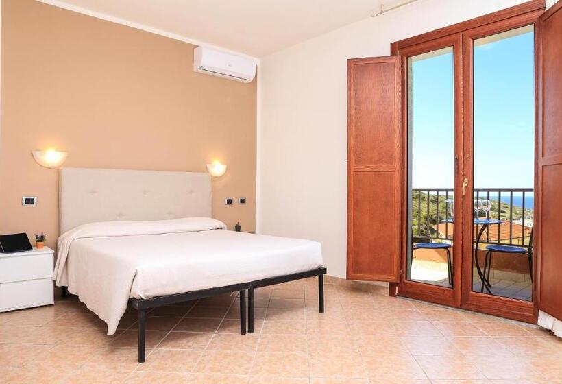 اتاق سوپریور با چشم‌انداز دریا, Villa Piras