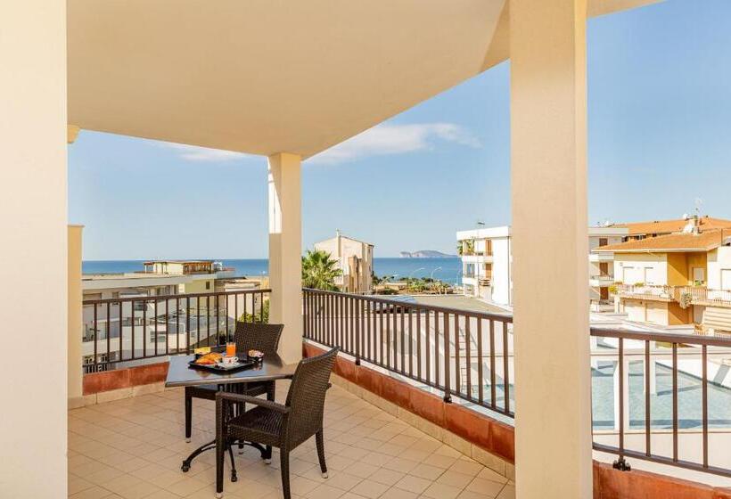 اتاق سوپریور با چشم‌انداز دریا, Villa Piras