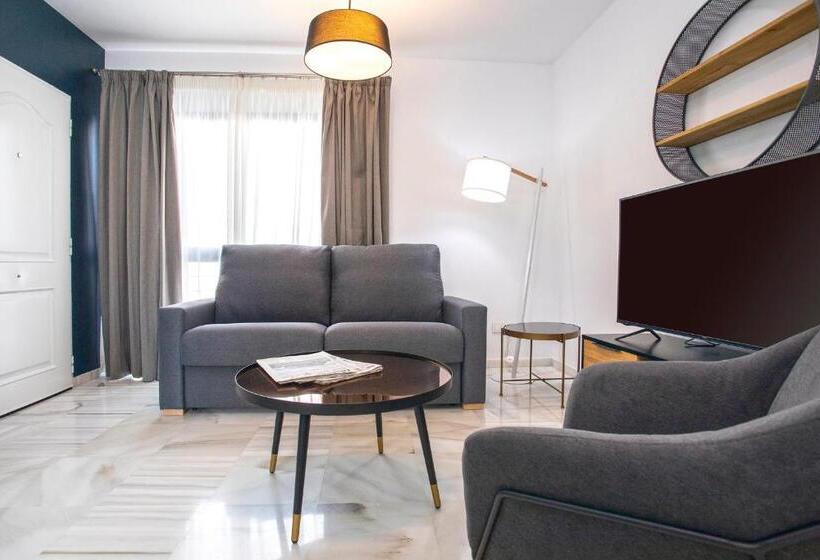 آپارتمان 1 خوابه با تراس, Málaga Rivas 34 Suites Homes