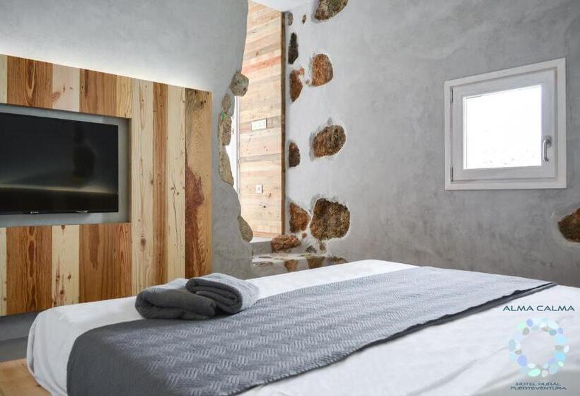 اتاق لوکس با بالکن و چشم‌انداز دریا, Alma Calma Hotel Rural