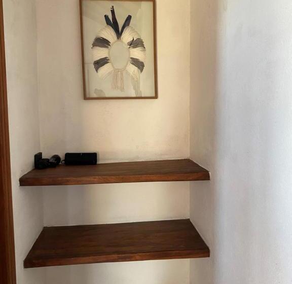 اتاق استاندارد با بالکن و چشم‌انداز دریا, Villa Do Sossego   Caraíva