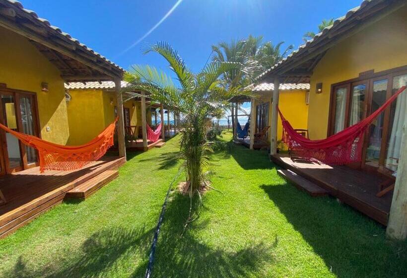 اتاق استاندارد با بالکن و چشم‌انداز دریا, Villa Do Sossego   Caraíva