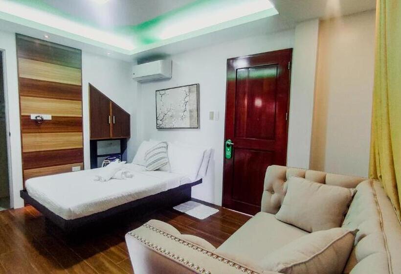 اتاق استاندارد چهار تخته با چشم‌انداز دریا, Youhan Beach Resort