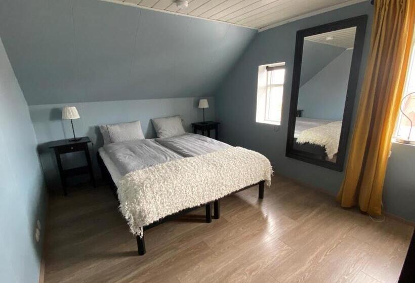اتاق استاندارد با سرویس بهداشتی مشترک, Helluland Guesthouse
