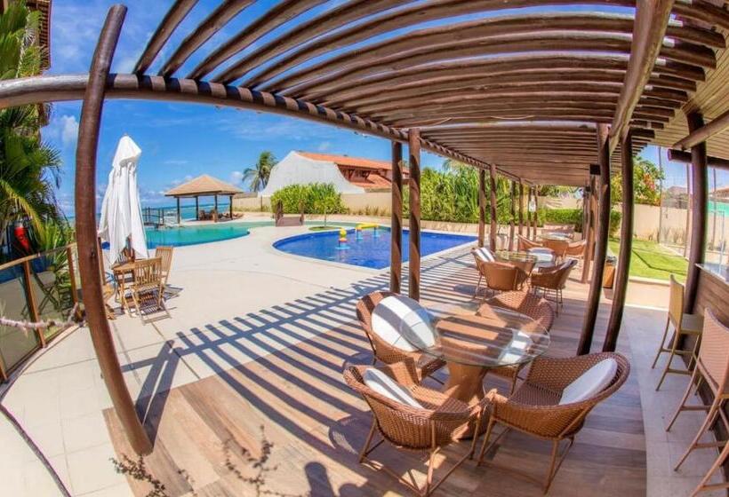آپارتمان 1 خوابه با چشم‌انداز استخر, Barra Bali Apartamento 06   Paraíso à Beira Mar
