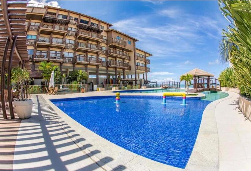 آپارتمان 1 خوابه با چشم‌انداز استخر, Barra Bali Apartamento 06   Paraíso à Beira Mar