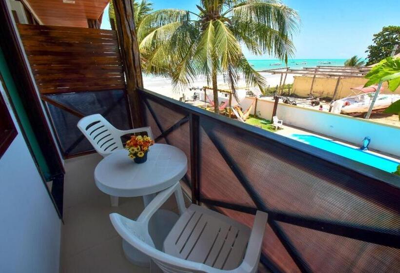 Standard Room with Balcony Side Sea View, Pousada Grandmar, Maragogi