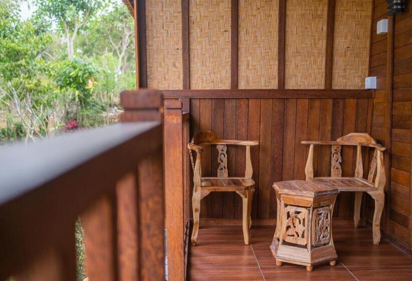 اتاق استاندارد با چشم‌انداز باغ, Wooden Puri Guesthouse By Bukit Vista