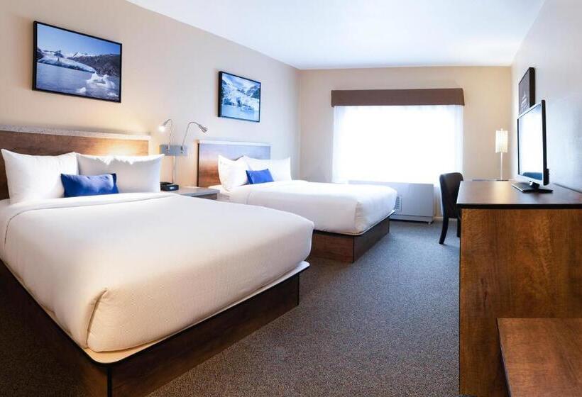 اتاق استاندارد با چشم‌انداز کوهستان, Harbor 360 Hotel Seward